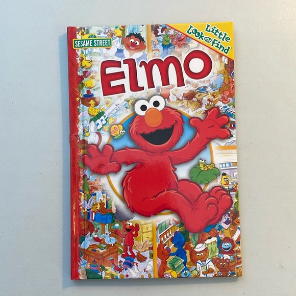 🌈2/$8  Elmo : Little Look and Find - Picture 1 of 12